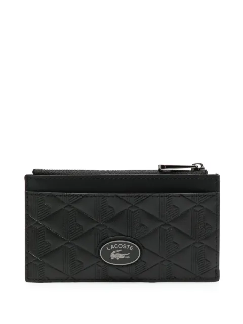 Lacoste Nomogramme zipped cardholder