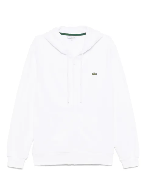 Lacoste zipped fleece sweatshirt
