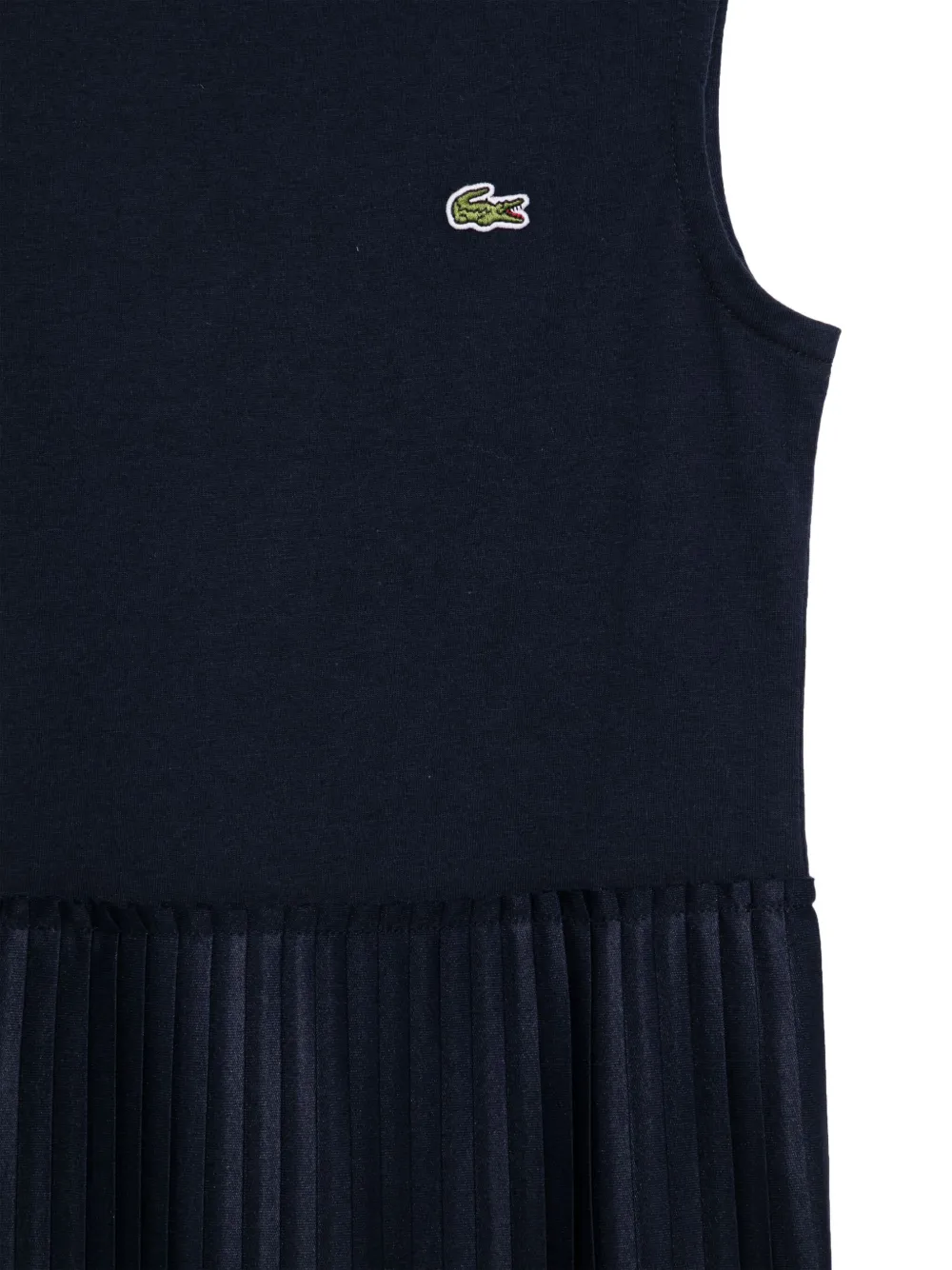 Lacoste Geplooide jurk Blauw