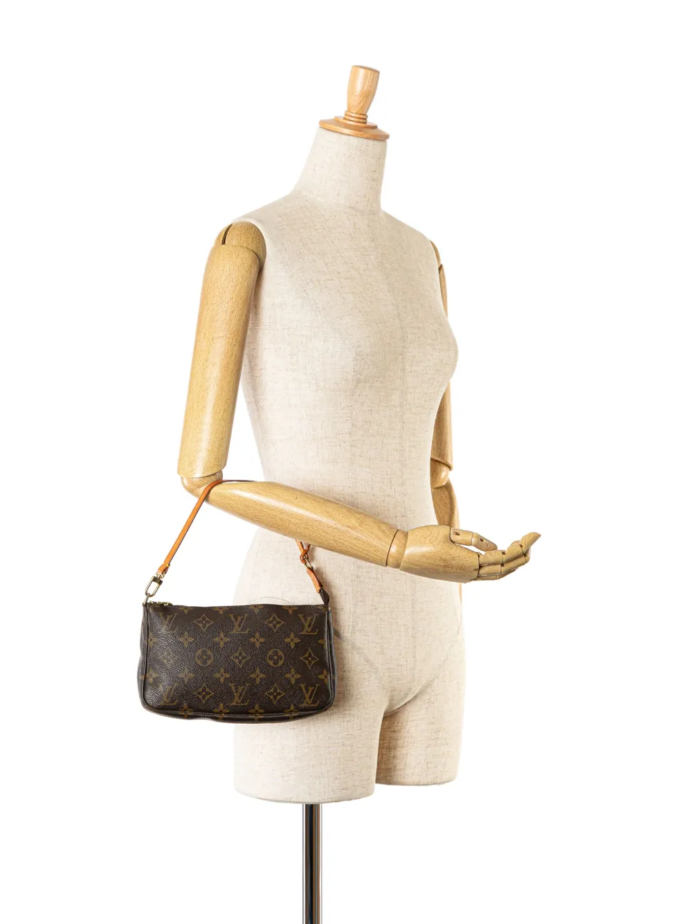 Louis Vuitton Pre-Owned 2000 Monogram Pochette Accessoires shoulder bag - Bruin