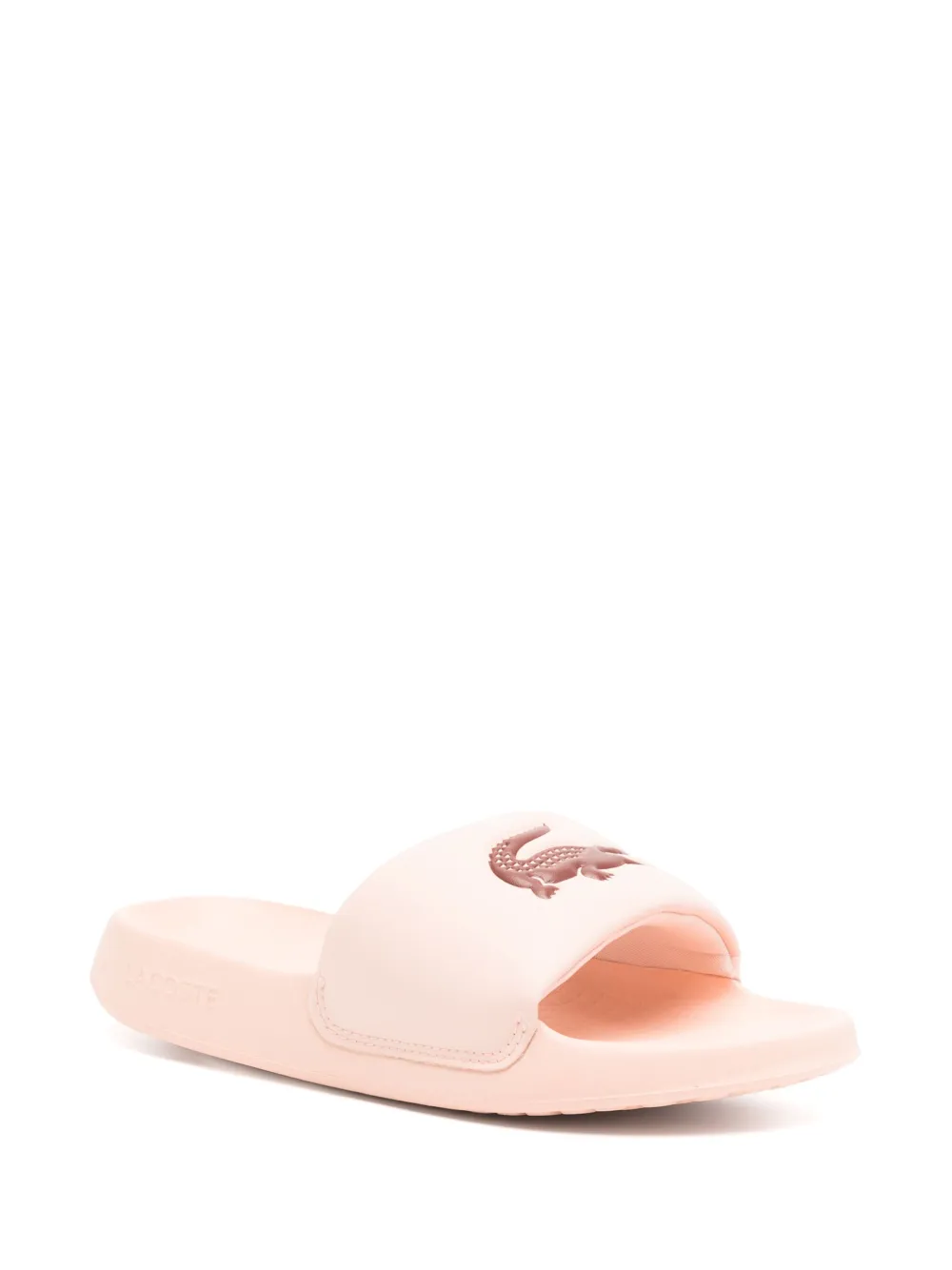 Lacoste Serve 1.0 badslippers - Roze