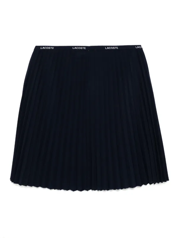 Short Pleated Skirt Mura Pleated Mini Skirt Ice Blue MESHKI US
