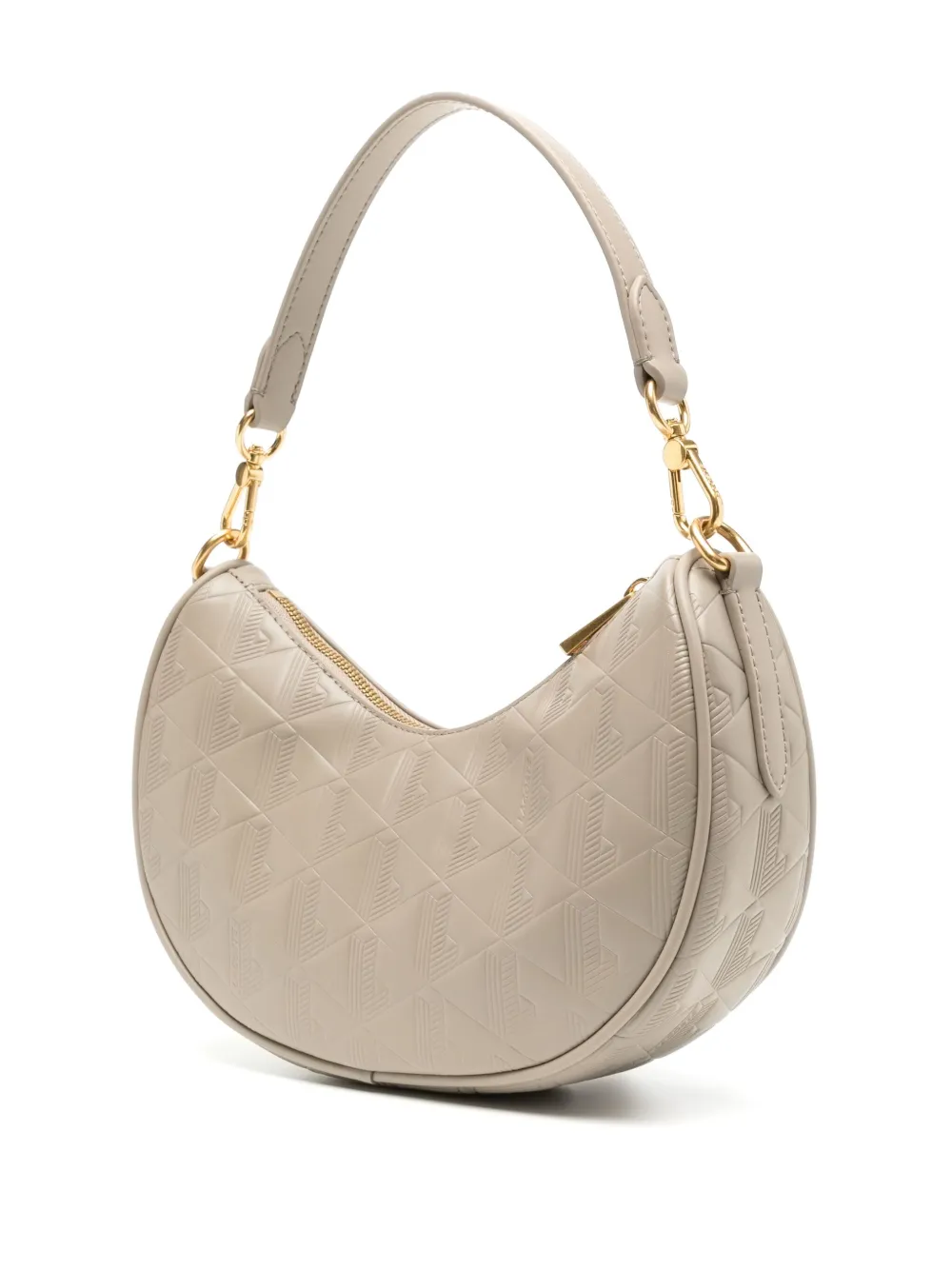 Lacoste Maheki Half Moon crossbodytas - Beige