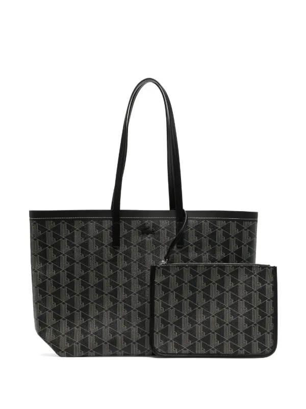 LACOSTE ブラック トートバッグ 楽天市場】LACOSTE(ラコステ)トートバッグ 肩掛け ショルダー ジップ