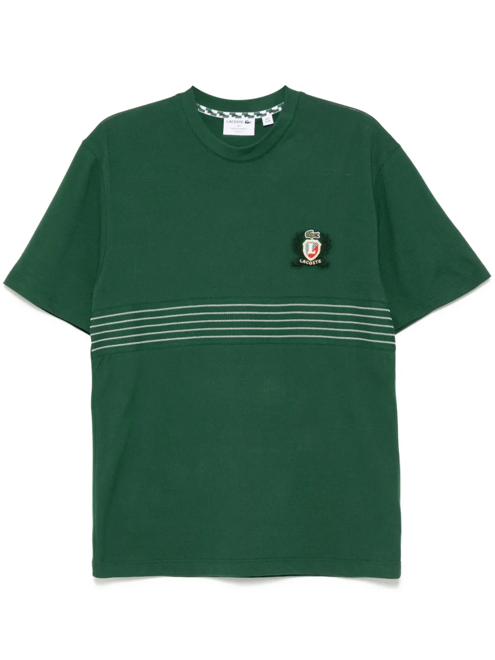 Lacoste playera con distintivo bordado | verde | Image 1