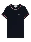 Lacoste accent jersey T-shirt - Blue