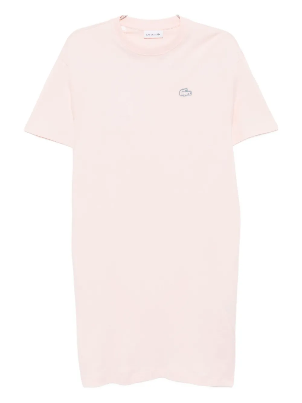 Lacoste Oversized Dress In Pink