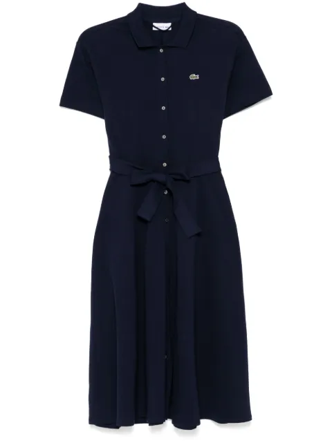 Lacoste robe-polo en piqué