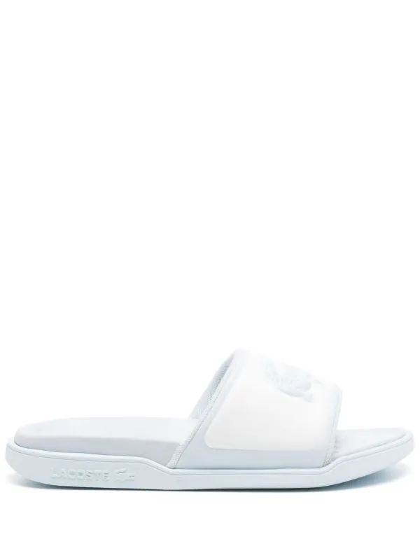 Lacoste Serve Slides White FARFETCH GR