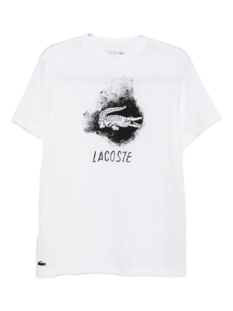Lacoste ultra dry graphic sport T-shirt