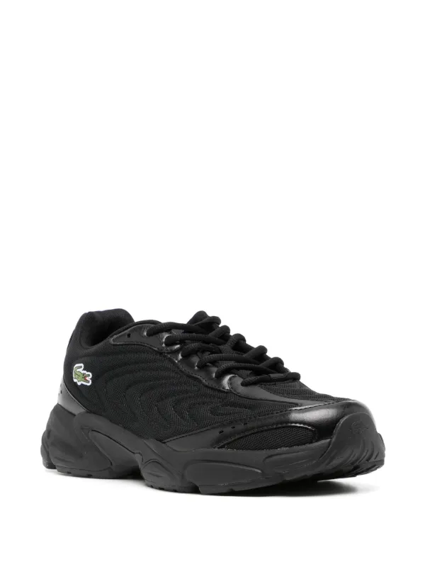 LACOSTE ブラック メンズシューズ Lacoste Storm 96 2K Lite レザースニーカー | ブラック | FARFETCH JP