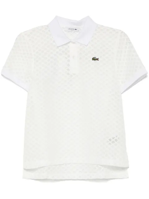 Lacoste قميص بولو 'مونوغرام لايس'