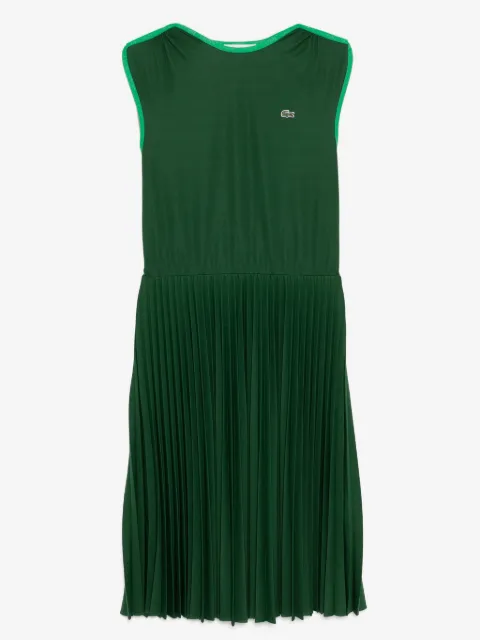Lacoste sleeveless pleated dress