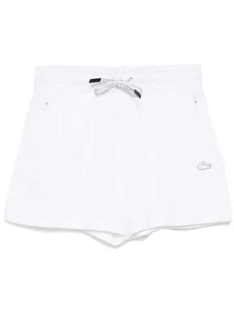 Lacoste logo-patch shorts