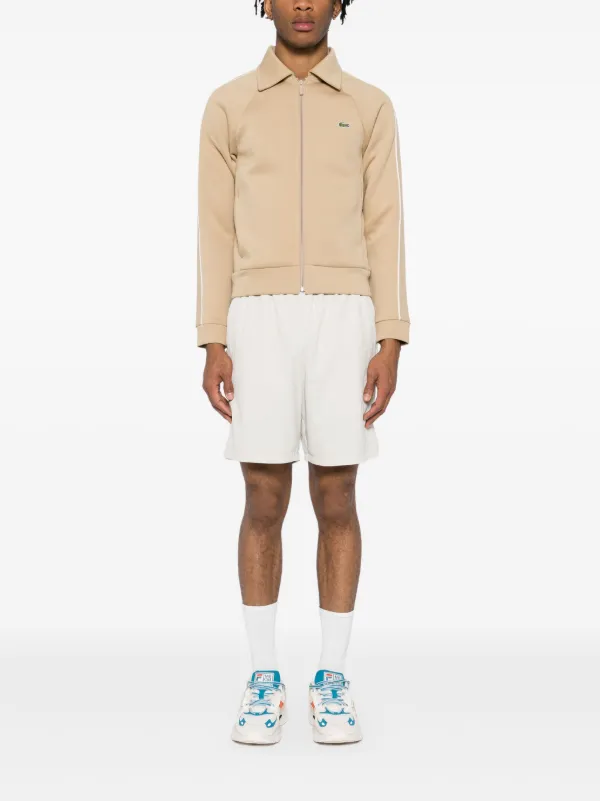 Lacoste Zipped Sport Jacket | Neutrals | FARFETCH