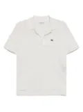 Lacoste fluid piqué polo top - White