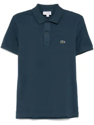 Lacoste プリント ポロシャツ | ブルー | FARFETCH JP