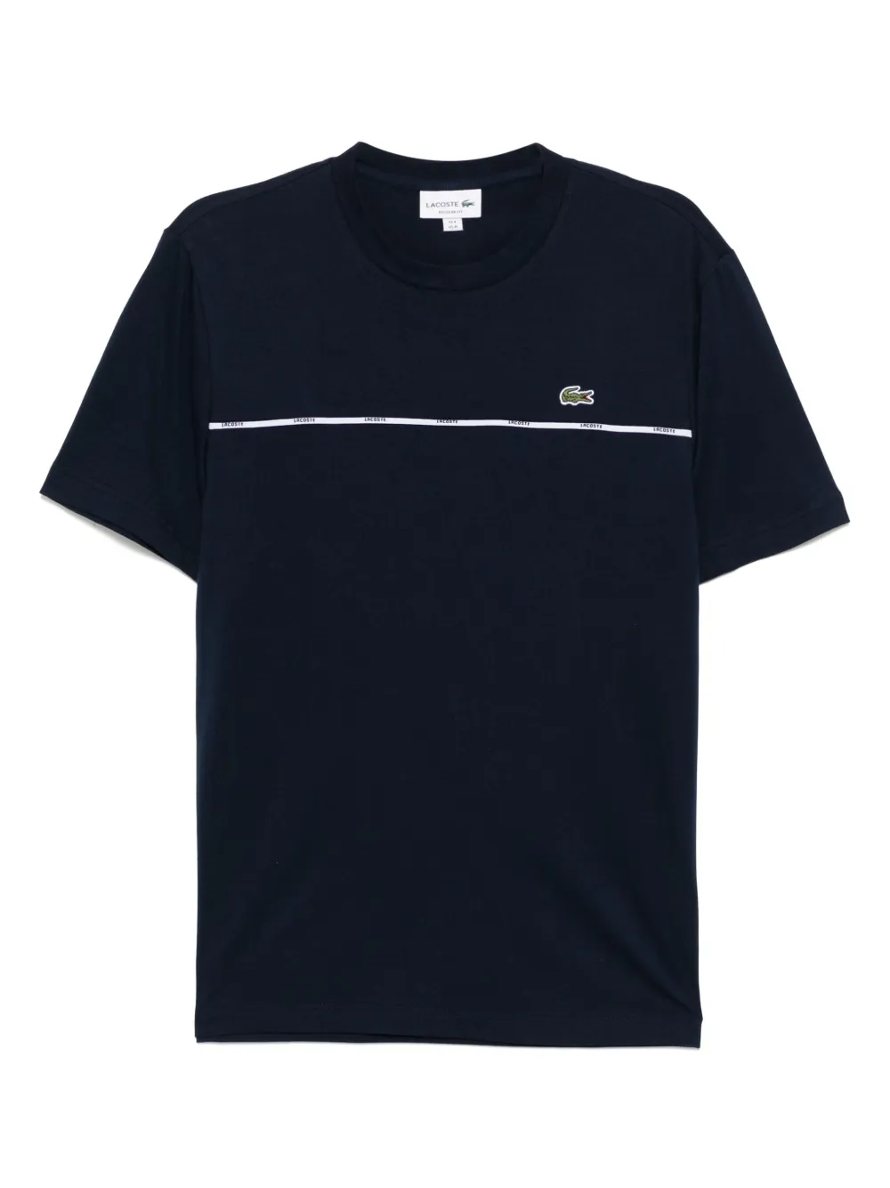 Lacoste playera con ribete del logo | azul | Image 1