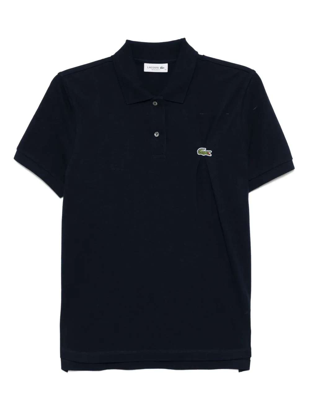 Lacoste Petit piqué polotop Blauw