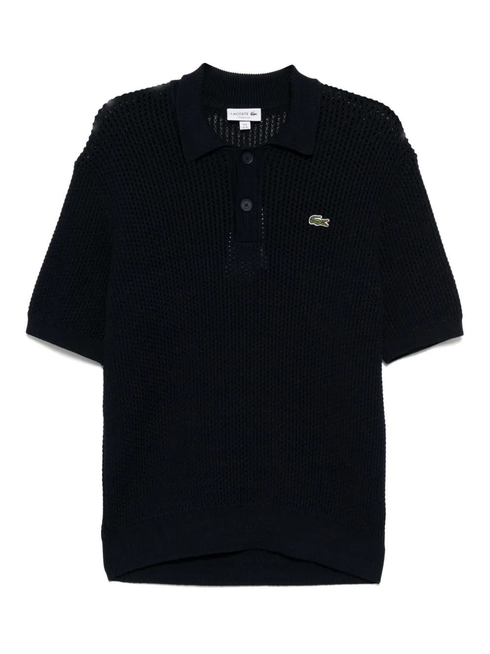 Lacoste playera tipo polo tejida | azul | Image 1