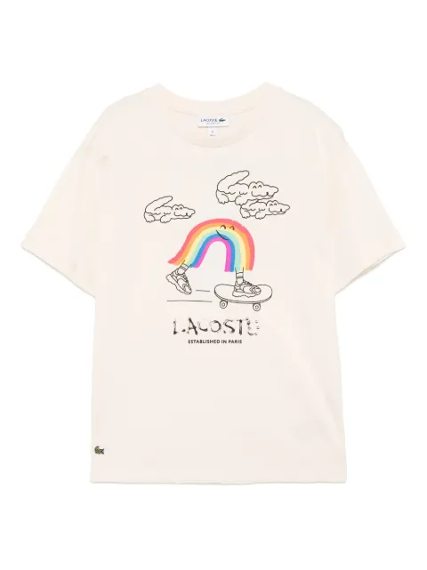 Lacoste printed T-shirt