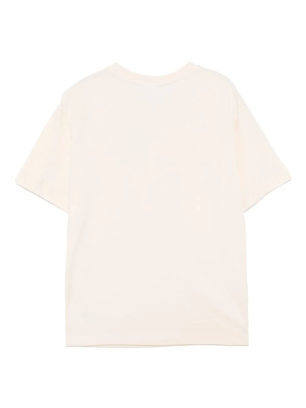 Lacoste T-shirt met print Beige