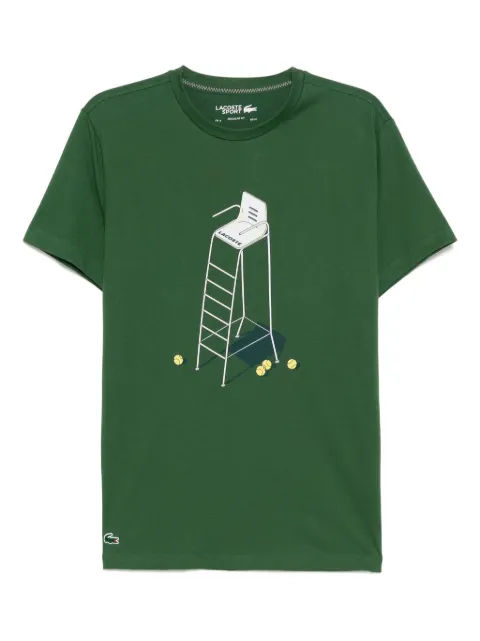 Lacoste Heritage print T-shirt