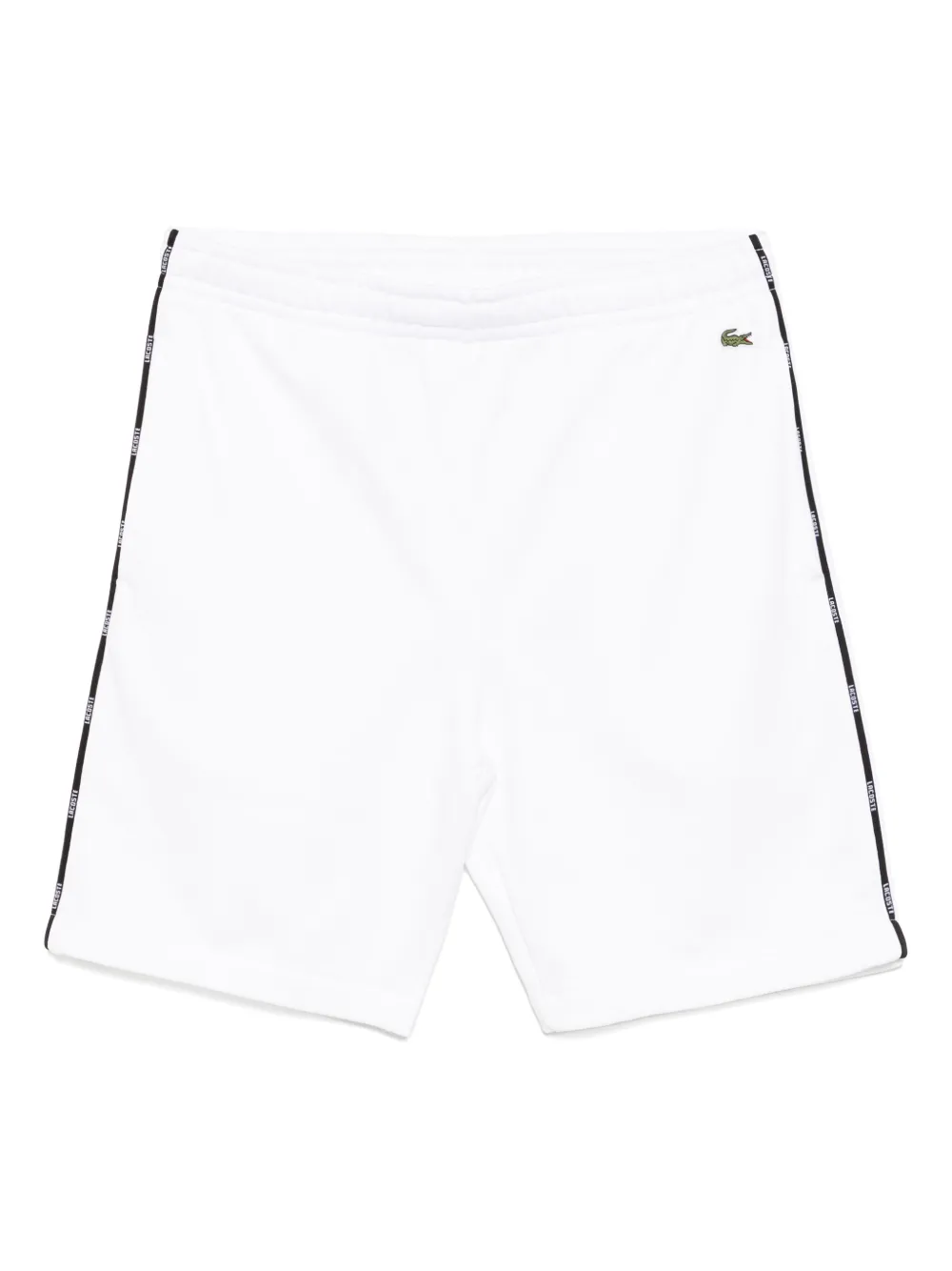 Logo Trim Cotton Fleece shorts