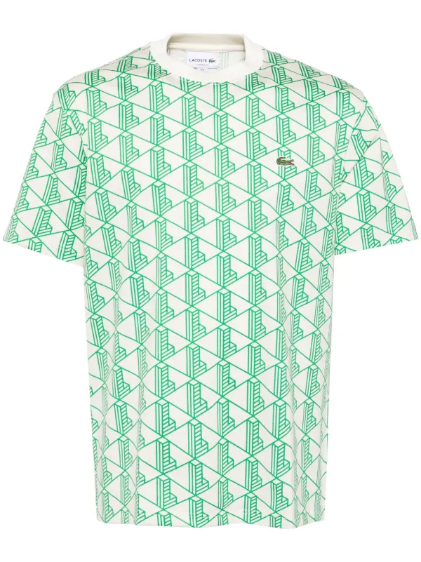 Lacoste【モノグラムデザインが上品☆ Jersey MonogramT-shirt】 24129939_55173994_322.jpg