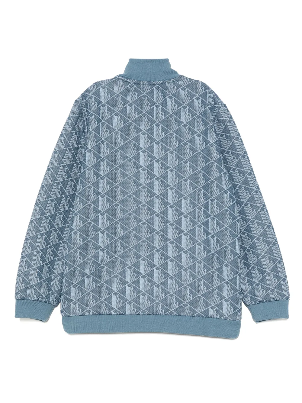 Lacoste Hoodie met print Blauw