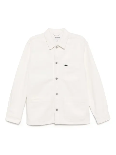 Lacoste denim shirt jacket