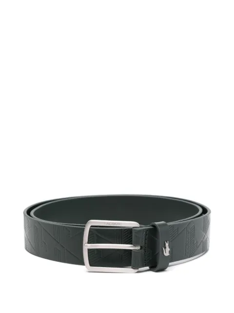 Lacoste 经典logo皮质腰带