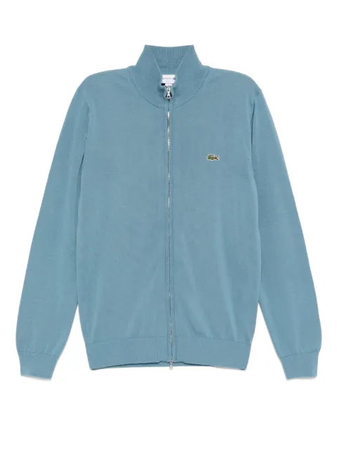 Lacoste zipped roll neck sweater