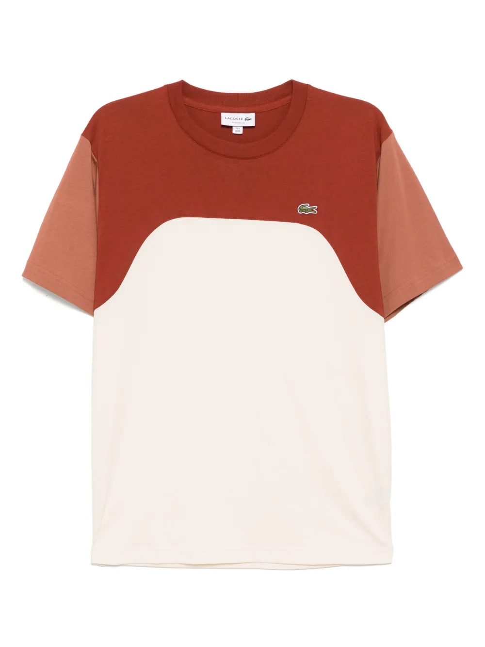 Lacoste playera con diseño color block | marrón | Image 1
