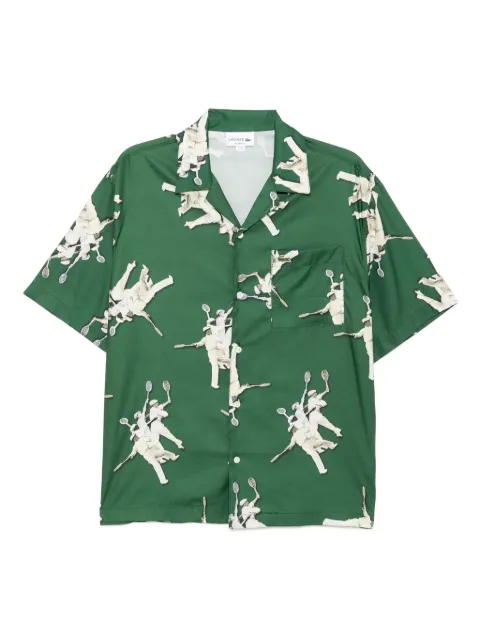 Lacoste camisa con estampado René