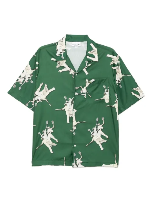 Chemise imprimée René - Lacoste - Modalova
