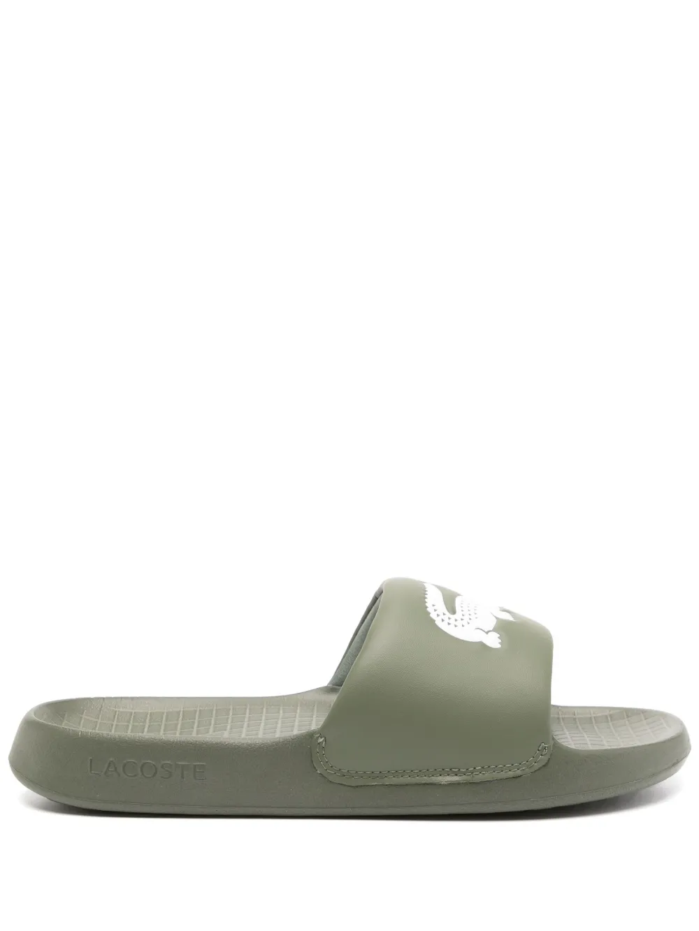 Lacoste Serve 1.0 badslippers Groen