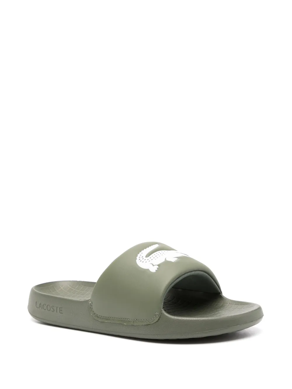 Lacoste Serve 1.0 badslippers Groen