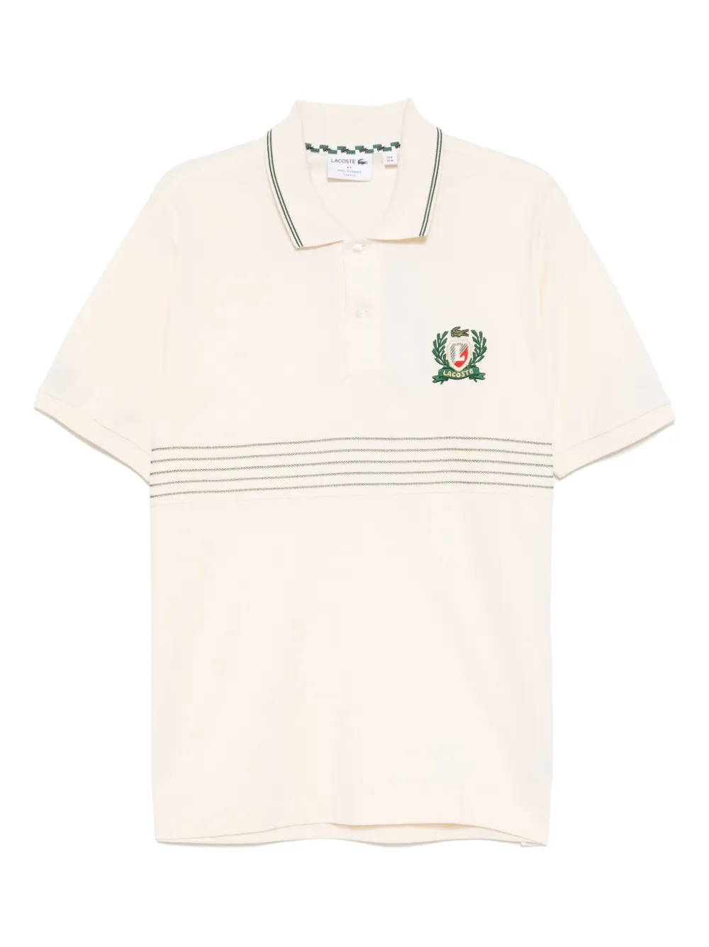Classic Fit L.12.12 Embroidered Shield polo shirt