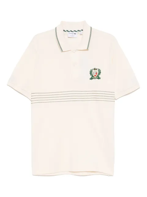Lacoste Classic Fit L.12.12 Embroidered Shield polo shirt
