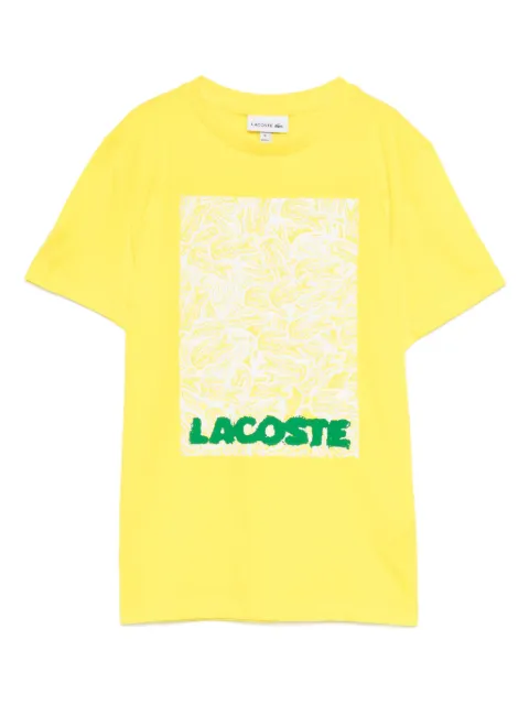 Lacoste graphic-printed T-shirt
