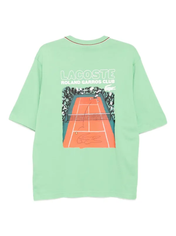 Lacoste Roland-Garros Edition Tシャツ | グリーン | FARFETCH JP Lacoste Roland-Garros Edition Tシャツ | グリーン | FARFETCH JP
