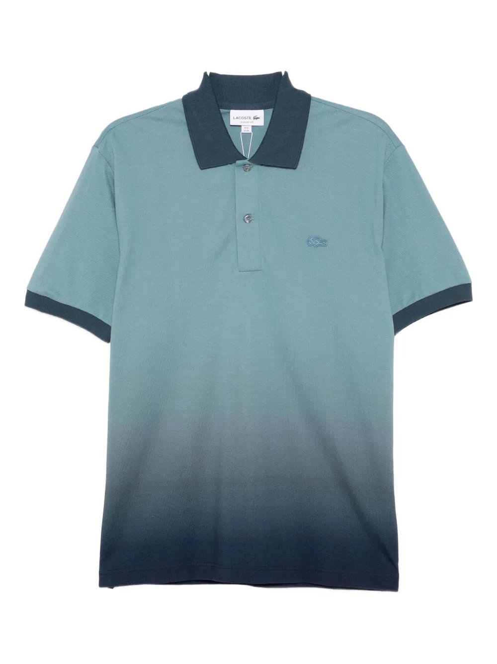 Lacoste Poloshirt met geborduurd logo Blauw