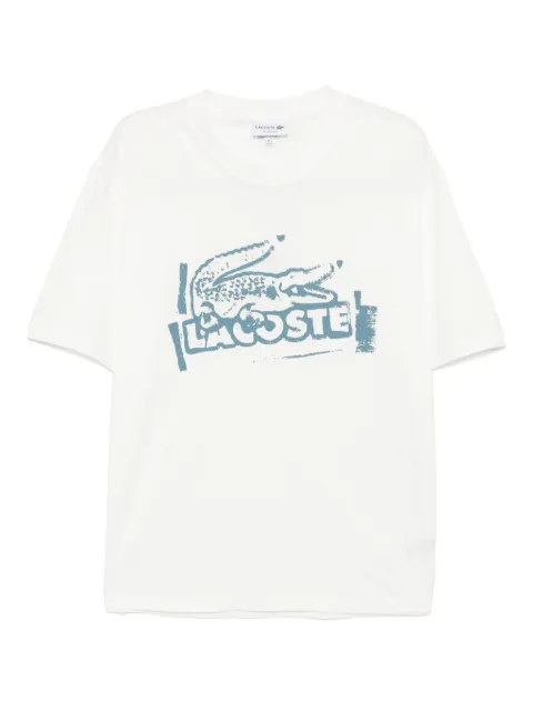 Lacoste cotton printed T-shirt