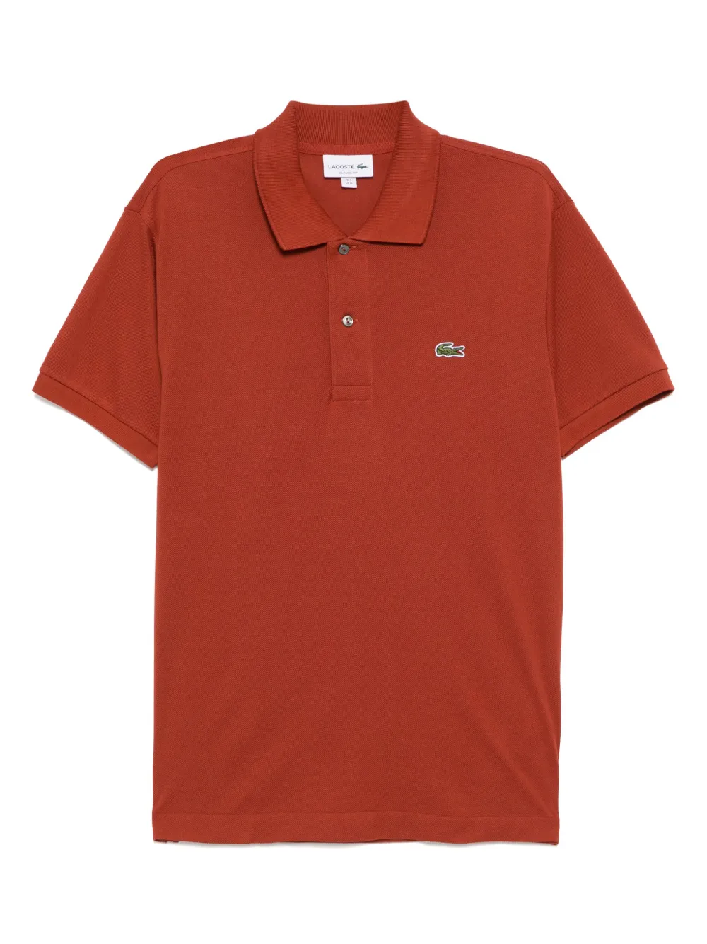 Lacoste コットン ポロシャツ - ブラウン Lacoste コットン ポロシャツ - ブラウン