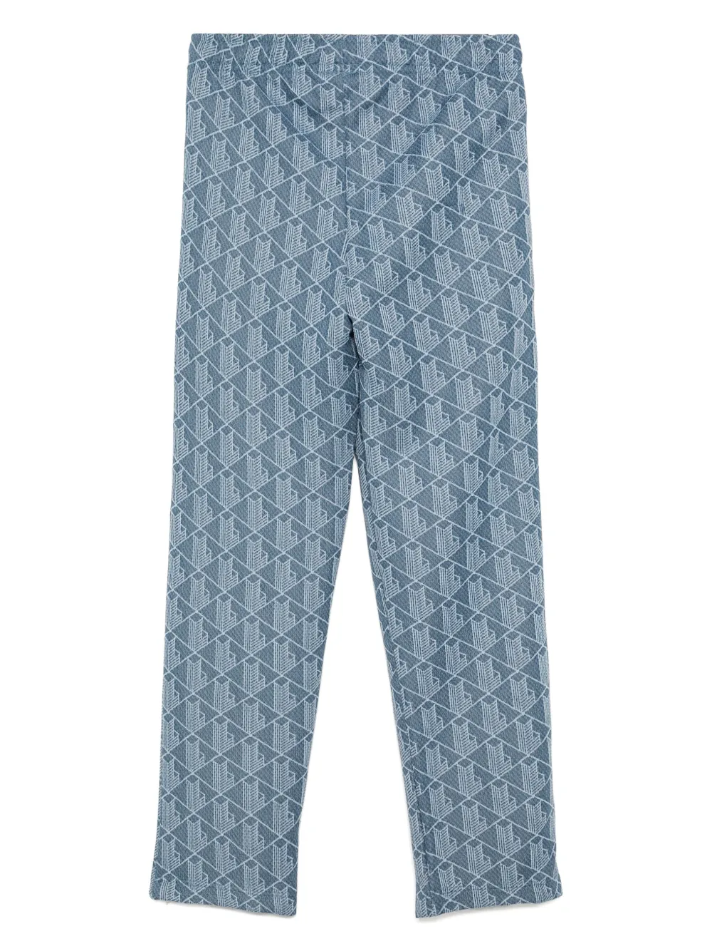 Lacoste Broek met print Blauw