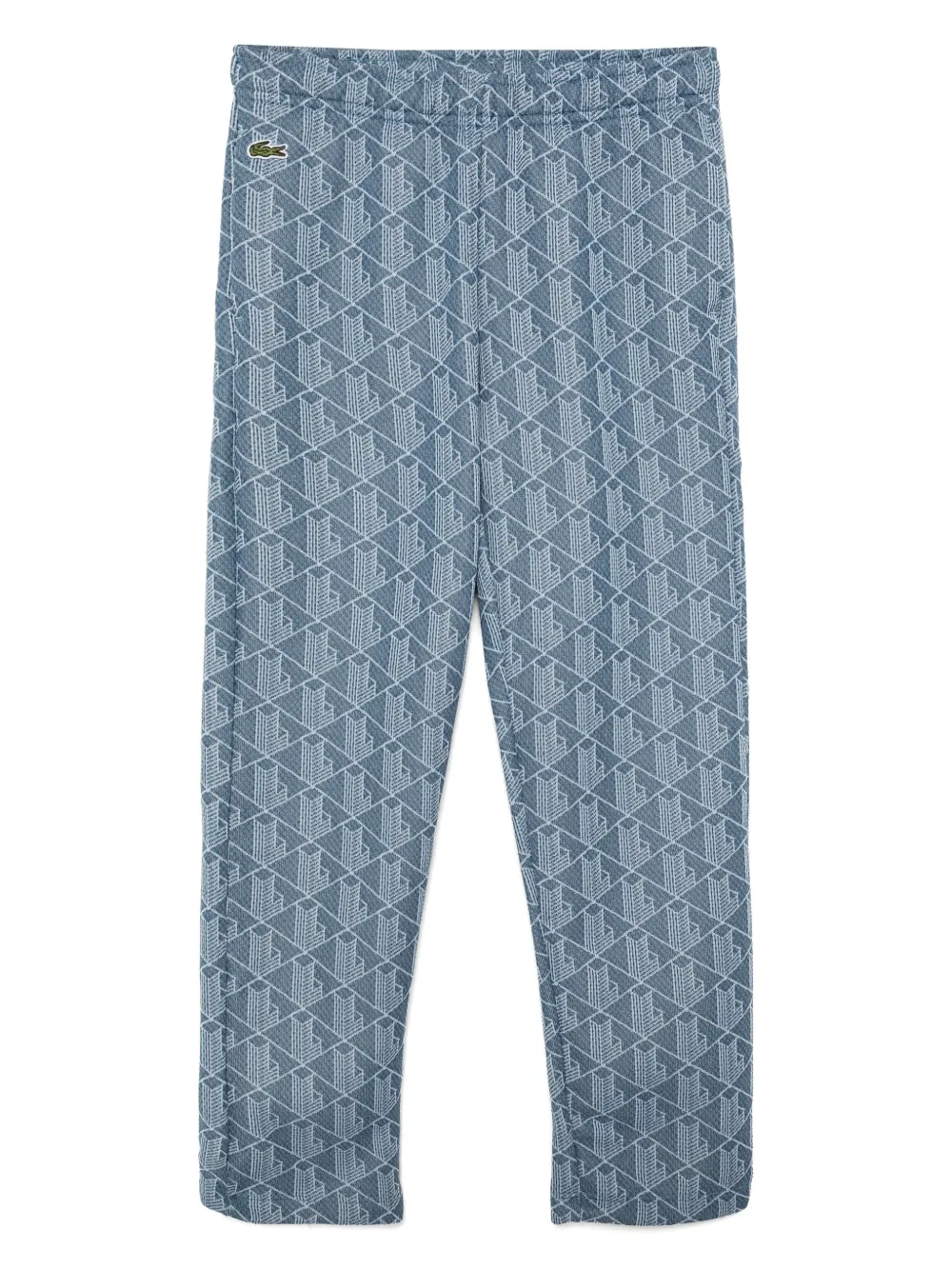 Lacoste Broek met print Blauw