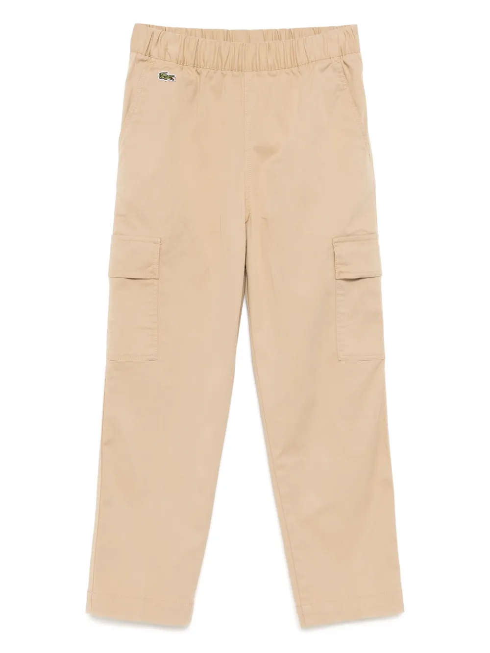 Lacoste Lightweight Cotton Gabardine Cargo pants Beige