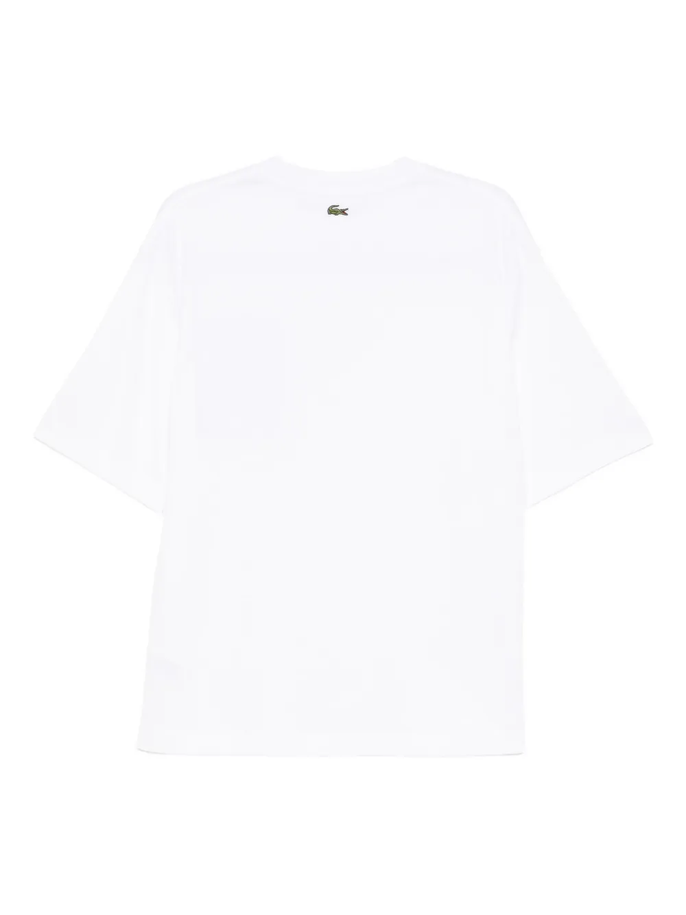 Lacoste T-shirt met grafische print - Wit