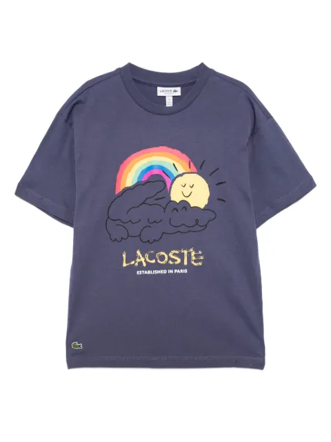 Lacoste printed T-shirt
